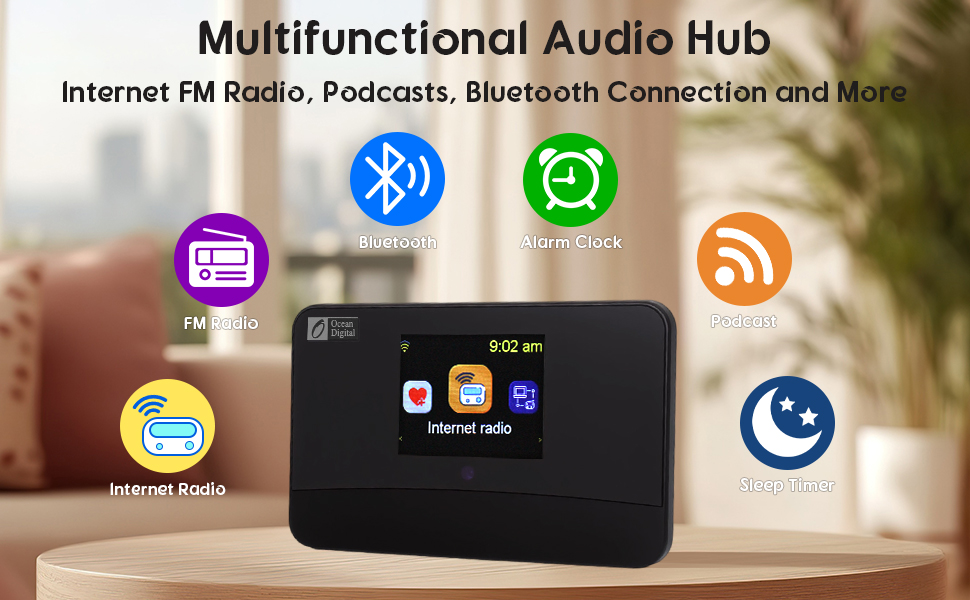 Multifunctional audio hub