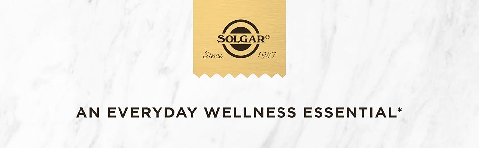 Solgar, An everyday wellness essential