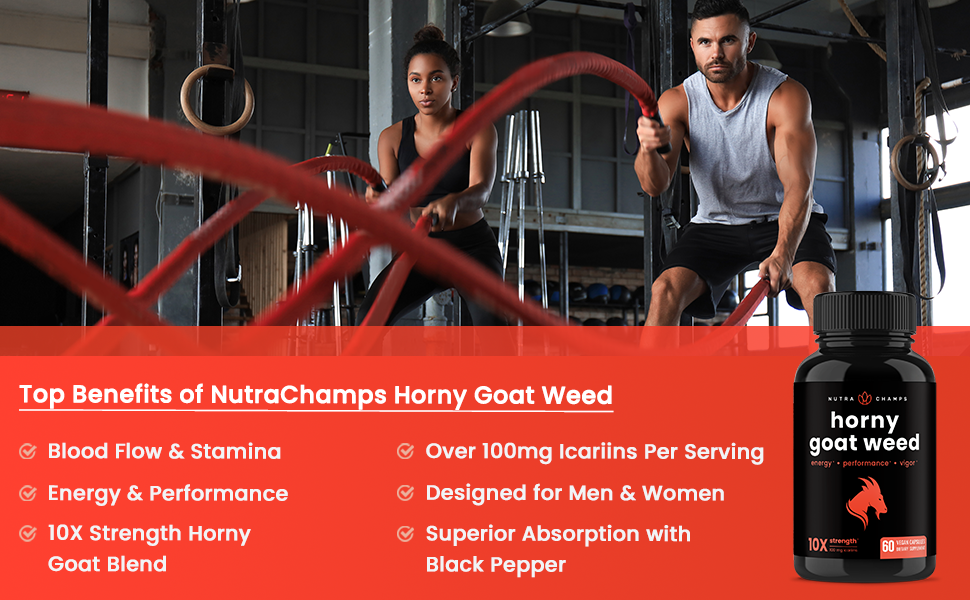 premium horny goat weed supplement
