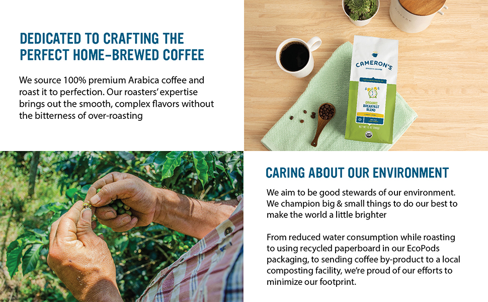 cameron&amp;#39;s coffee; ground; whole beans