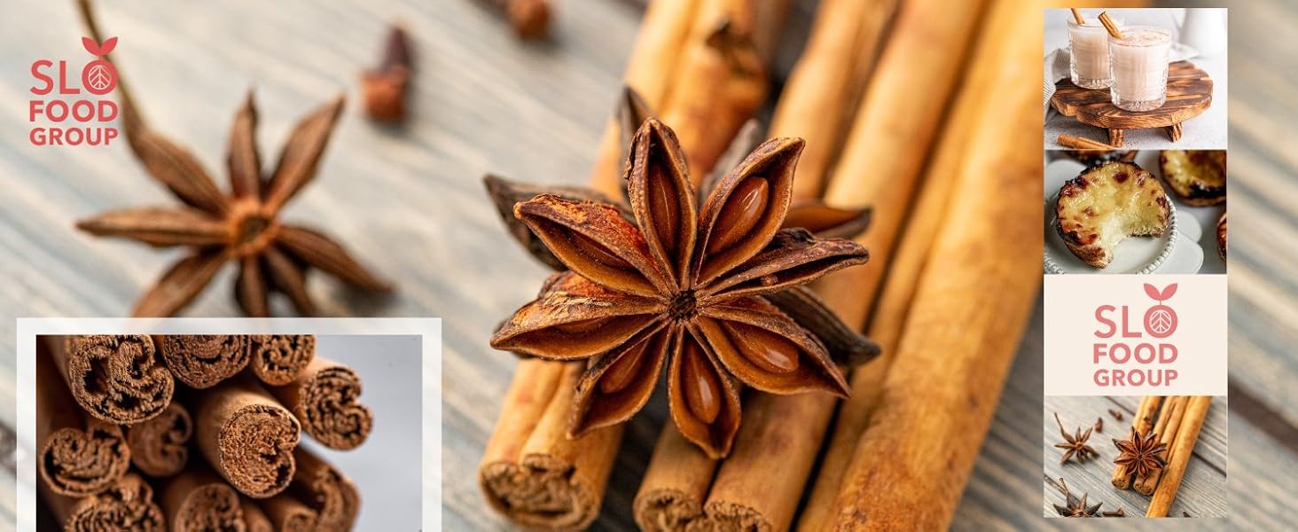 Slofoodgroup Ceylon Cinnamon Sticks ingredients for cooking and baking