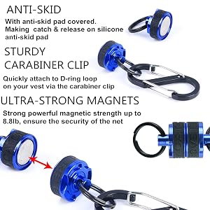 magnetic net release