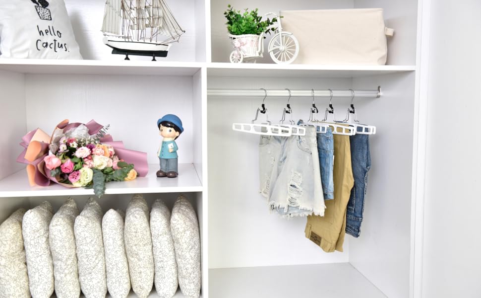 Upgrade Your Closet Organization Today with these premium quality bottom wear hangers