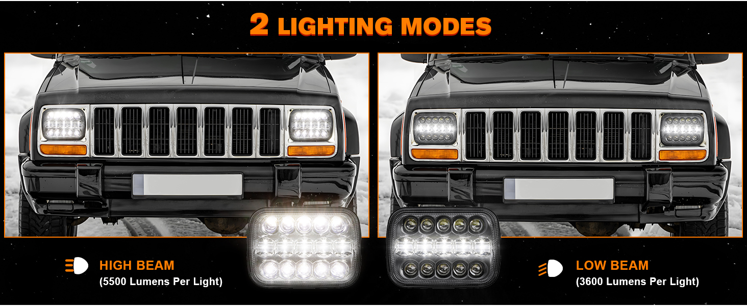 2001 cherokee headlights