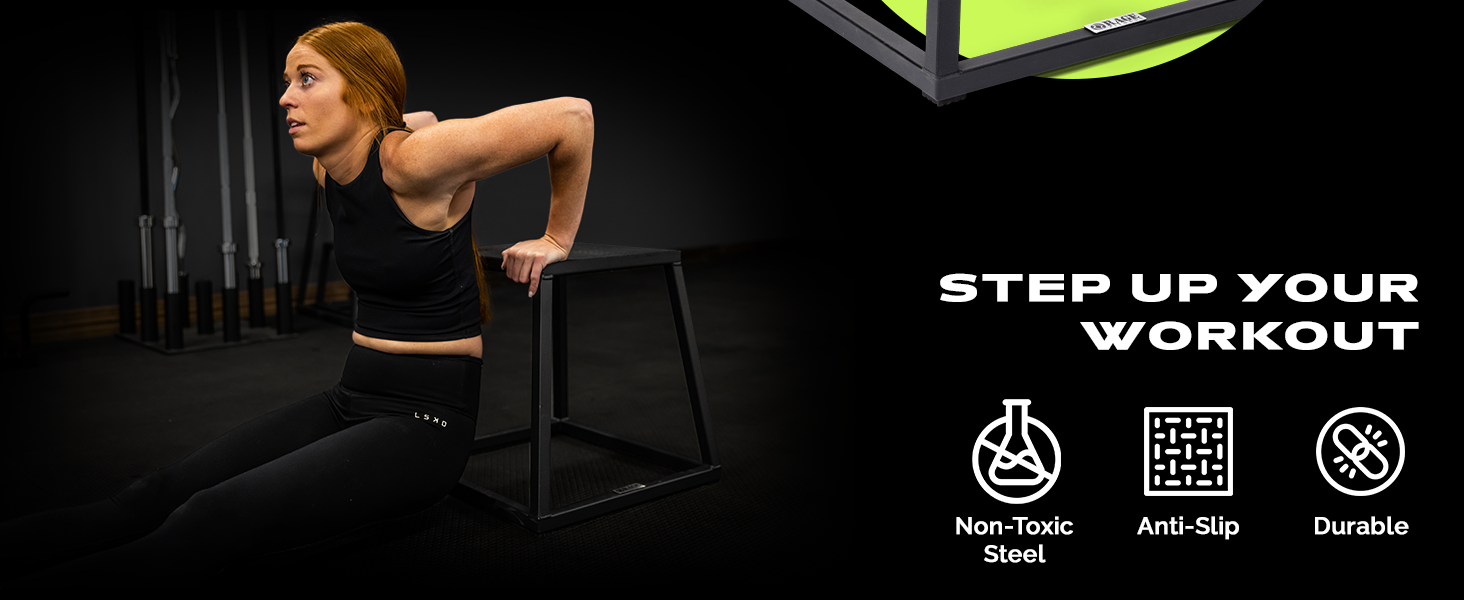 steel plyobox metal plyometric box plyo box sturdy box jump set strength training home gym training