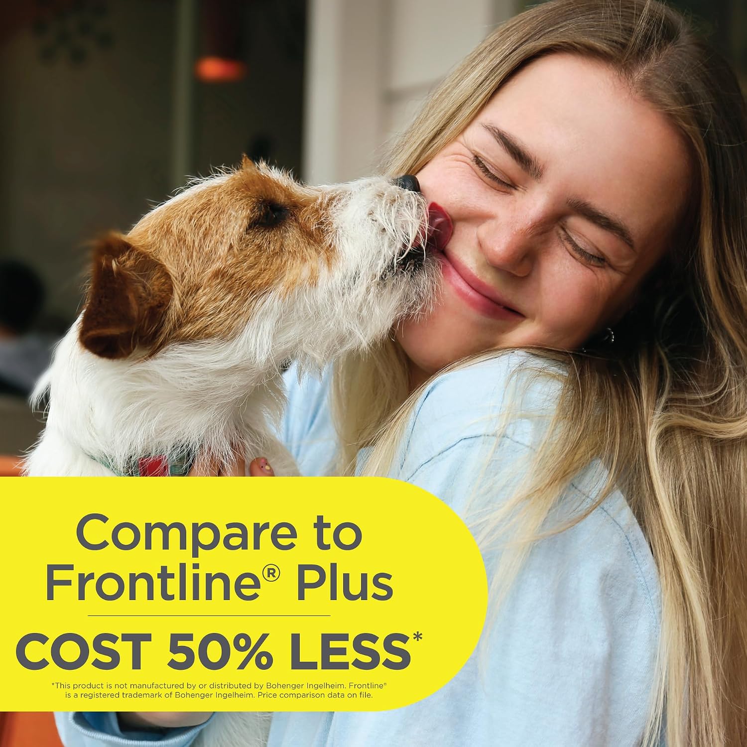 FirstAct Plus Flea Treatment for Dogs, Extra Large Dogs 89+ lbs, 3 Doses, Same Active Ingredients as Frontline Plus Flea and Tick Prevention for Dogs