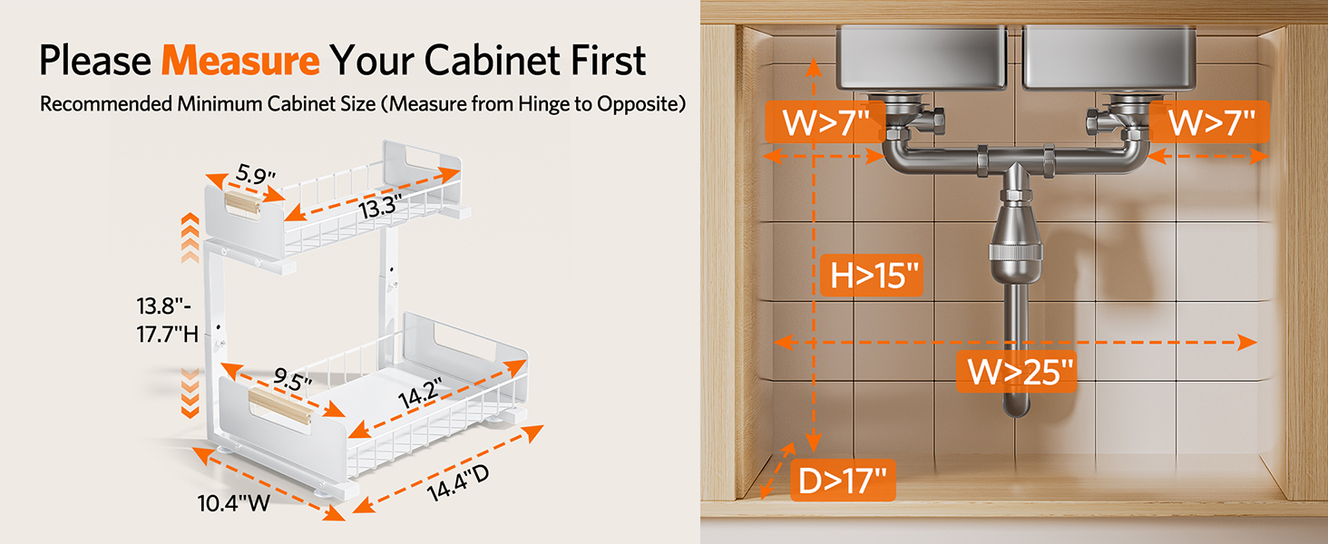 under the sink organizer