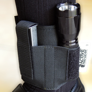 Ankle Holster Magazine Carrier for Concealed Carry for gun magazines, Knife, Flashlight, Multi-Tool