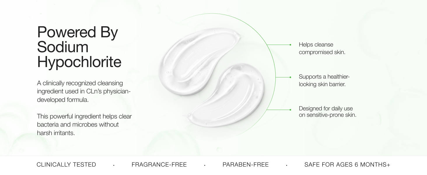 CLn Bodywash for Sensitive Skin