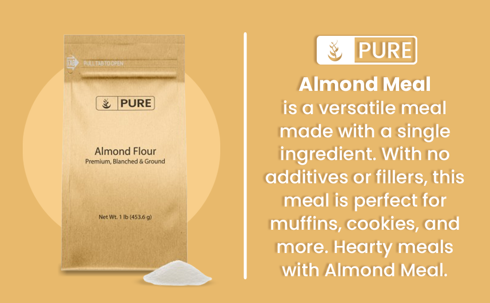 almond flour - bleached and premium