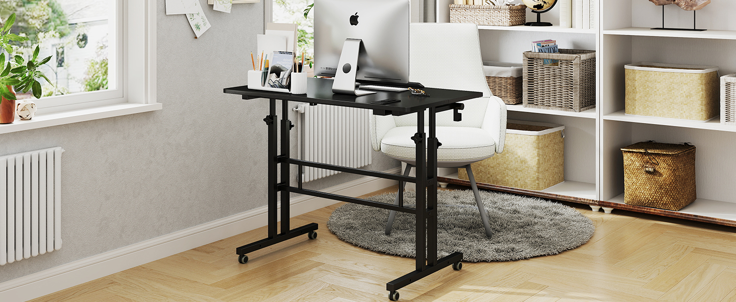 standing desk; stand up desk; standing desk adjustable height; walking desk; portable standing desk