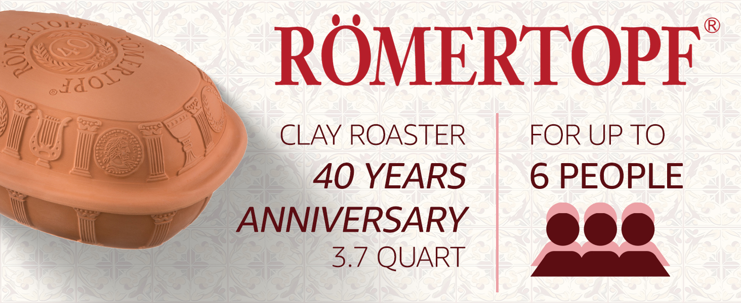 Römertopf 14005 Clay Roaster | 40 Years Anniversary Edition