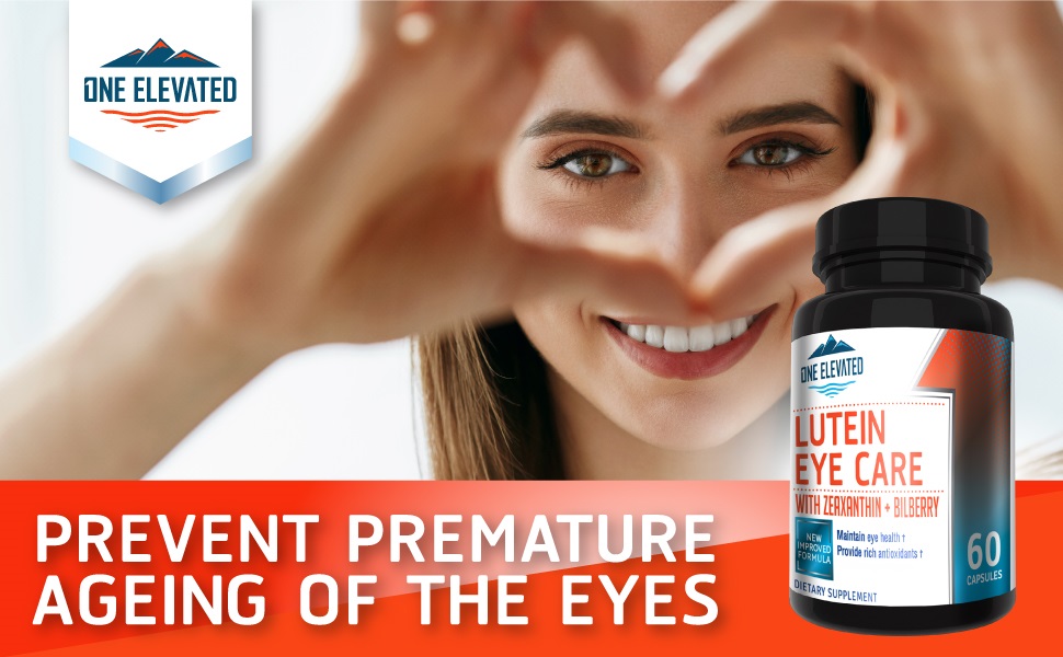 One Elevated Lutein Eye Care header