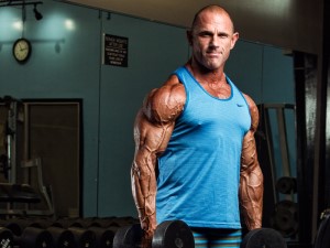 Man with weights