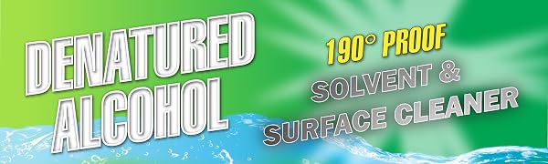 Denatured Alcohol Ethanol 190 proof