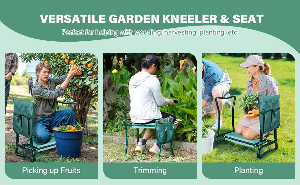 Folding Garden Kneeler Seat