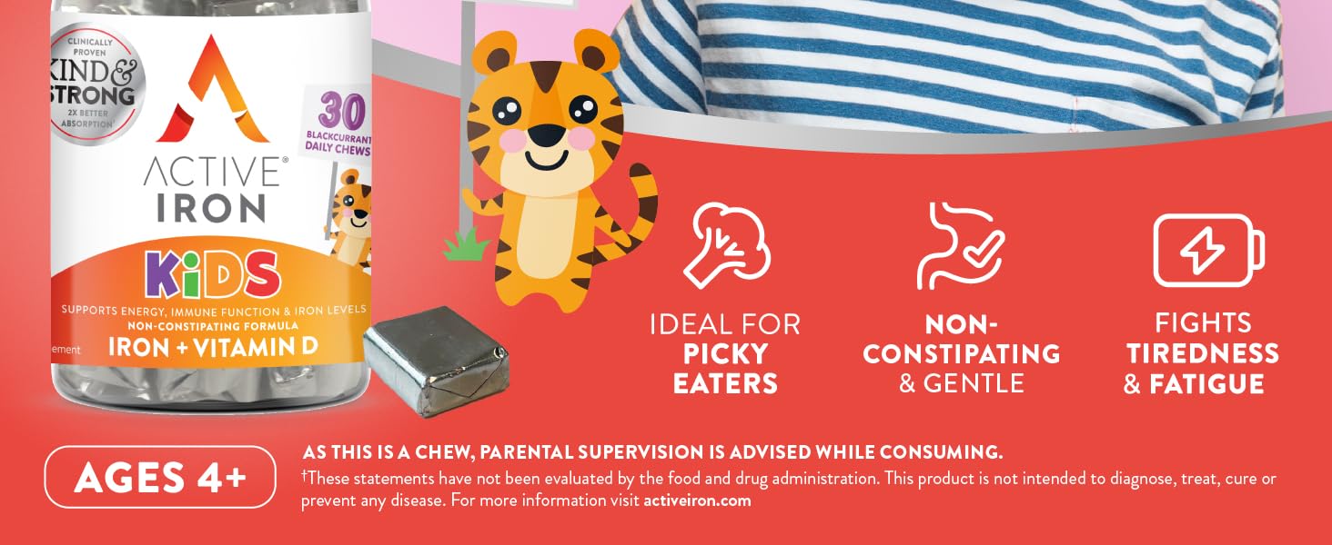 ideal for picky eaters, non contsipating and gentle fights tiredness and fatigue