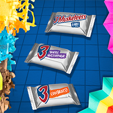 Fun Size 3 MUSKETEERS Candy