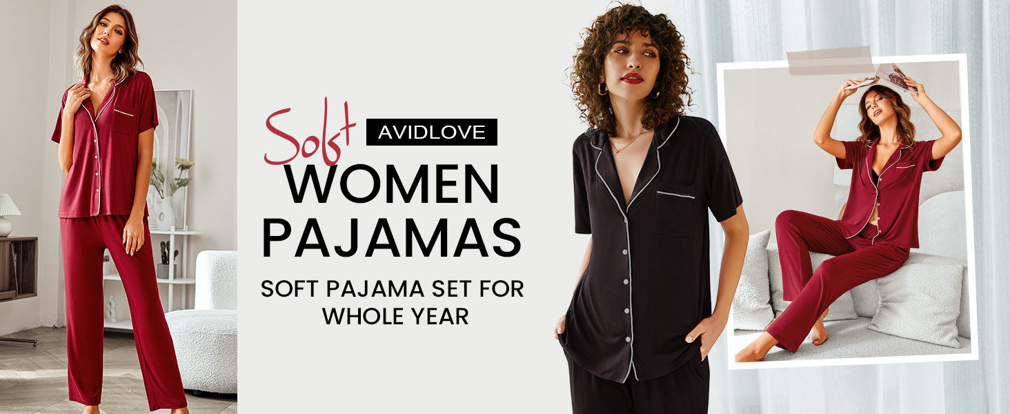 button down pj set