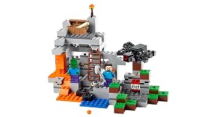 Waterfall, lavafall, TNT, and precious minerals