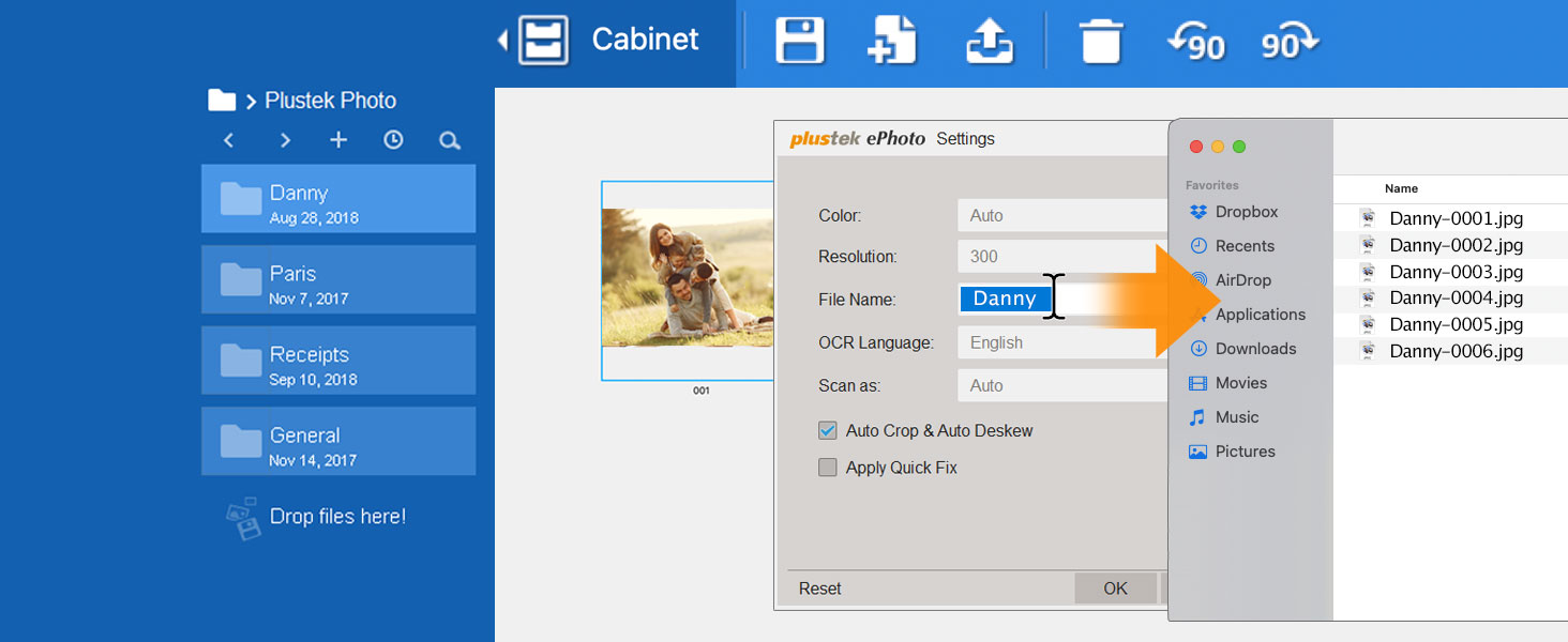 easy Batch naming images