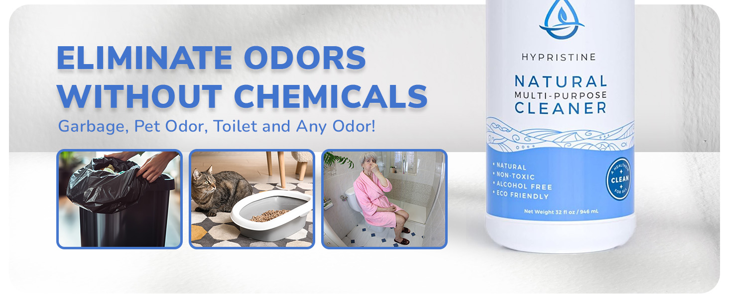 Eliminate Odors without Chemicals