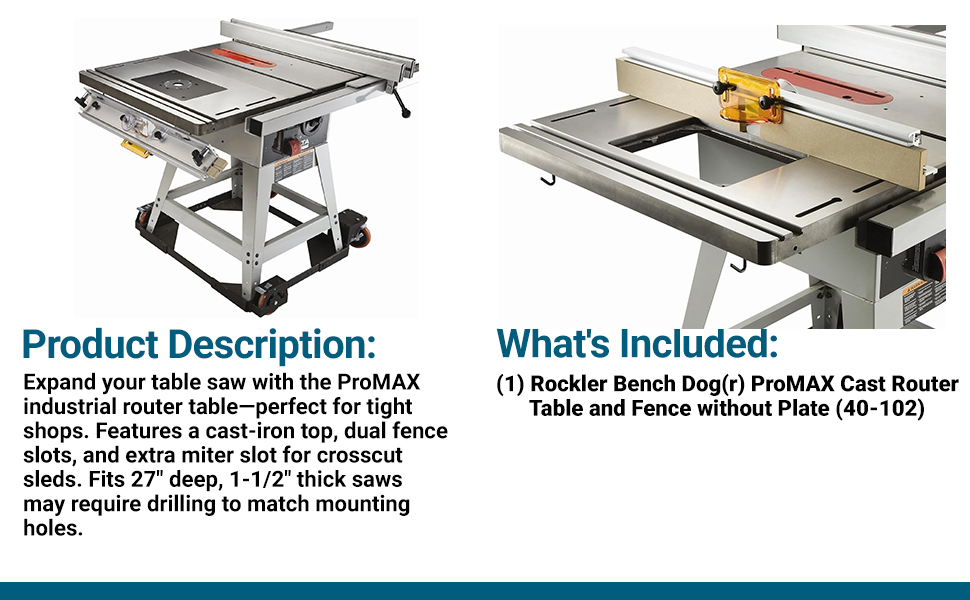 Plate opening 8-1/4 by 11-3/4. The ProLift 40-150 has a 3/8” thick plate.