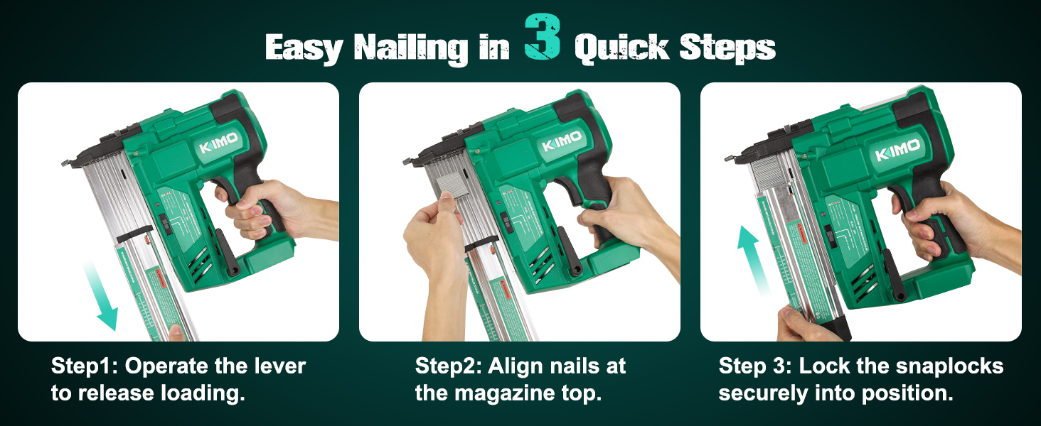 Easy Nailing in 3 Quick Steps