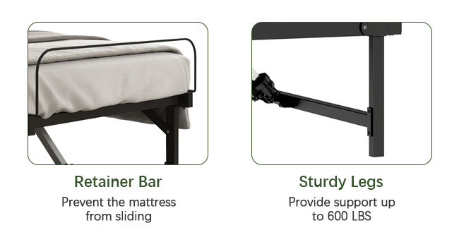 adjustable bed frame details