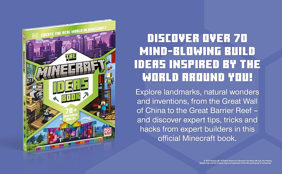 The Minecraft Ideas Book, Discover over 70 mind-blowing build ideas