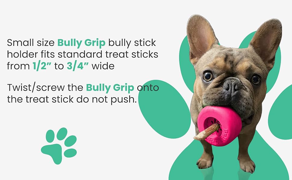 bully stick holder for dogs small medium dogs bully grip