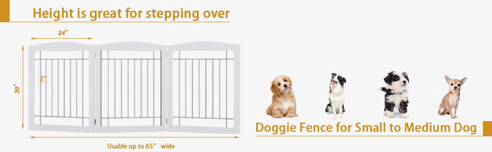 freestanding dog gate