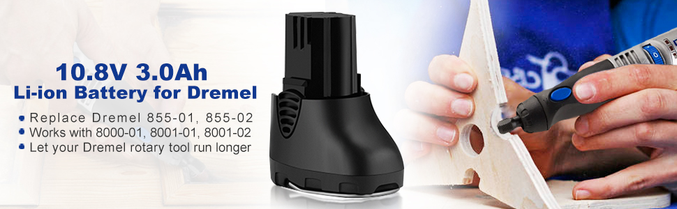 10.8V Battery for Dremel