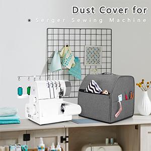 overlock machine dust cover