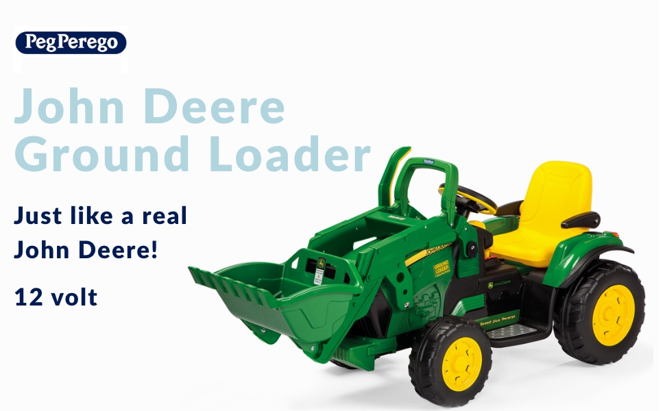 pegperego made in usa toys for child John Deere Ground Loader
