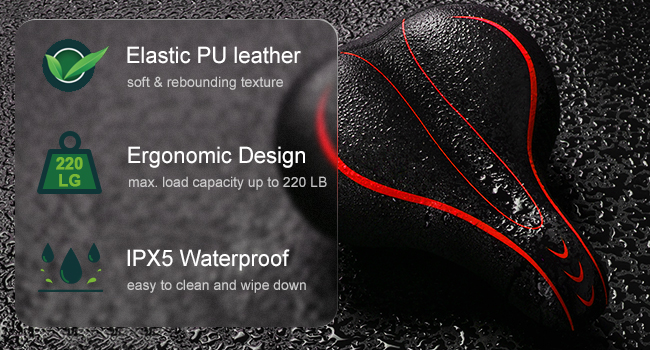 Xmifer waterproof bike seat