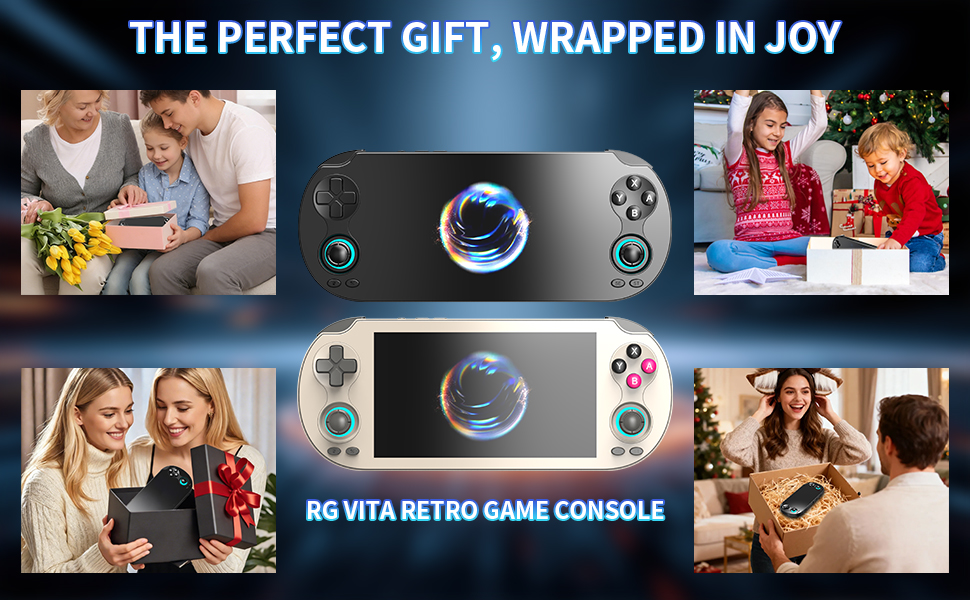 The RG Vita retro game console with built-in AI functions