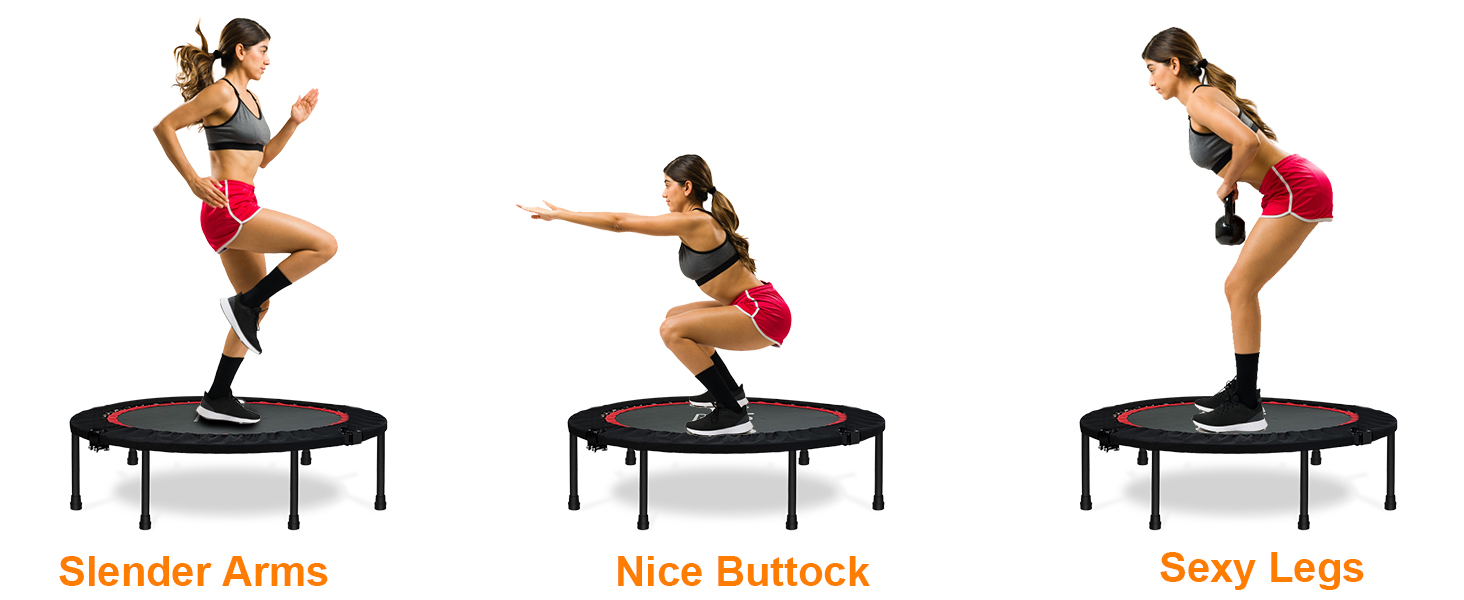 trampoline para ejercicios adultos
