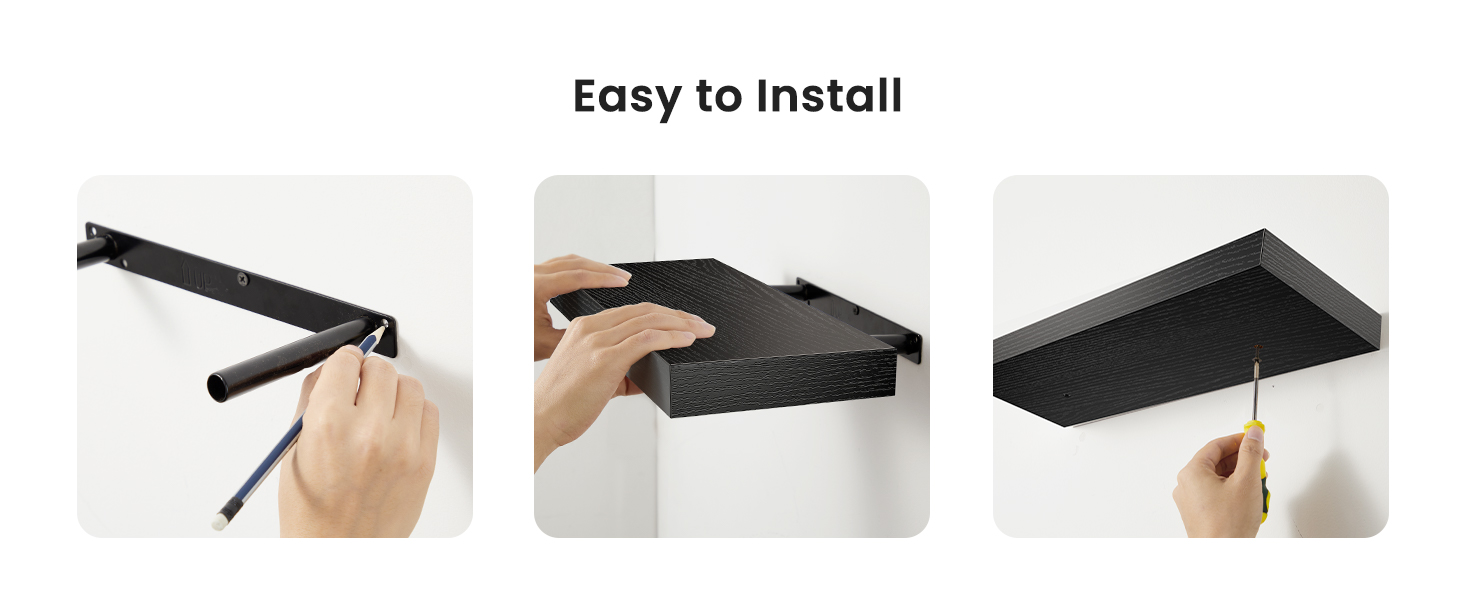 floating shelves for wall