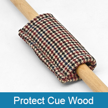 pool cue sticker billiard stick shaft cleaner snooker cue cleaning cloth