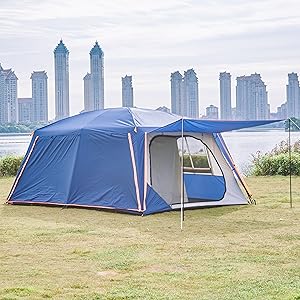 KTT Awning Tent Blue