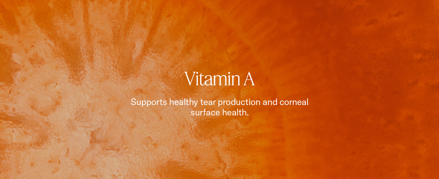 Supports healthy tear production and corneal surface health.