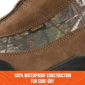 Sportsman Guide Gear Men's Silvercliff II Mid Zip Hiking Boots Waterproof Outdoor Shoes