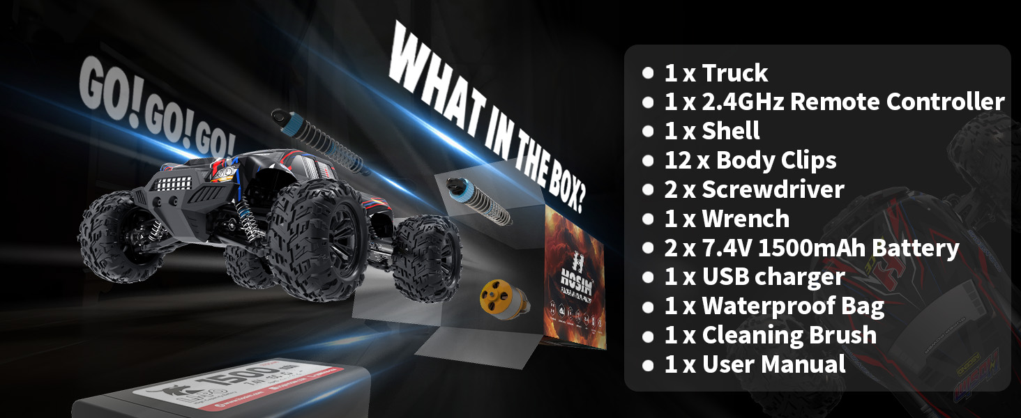 Hosim 1/10 RC cars for adults fast