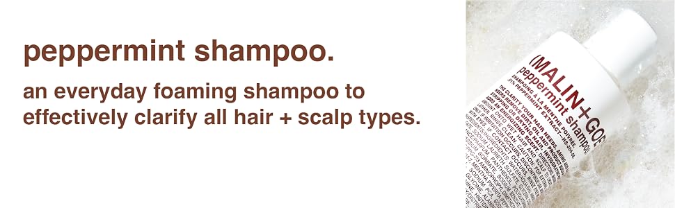 Peppermint shampoo refill.