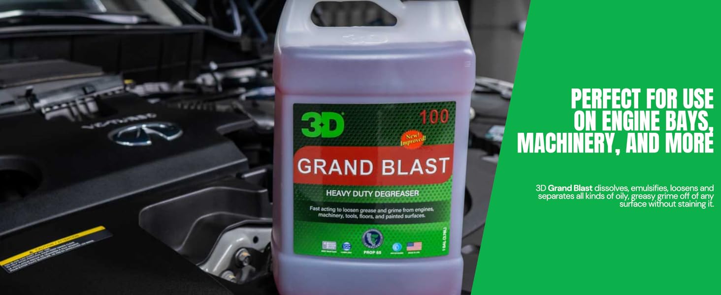 Perfect for use on engine bays, machinery, and more