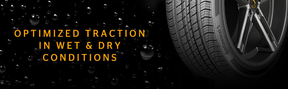 Continental ProContact RX tires optimized traction in wet and dry conditions