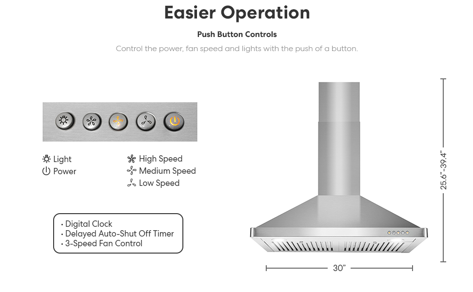 range hood, wall mount range hood, cosmo, cosmo range hood, 63175, cos-63175, wall range hood