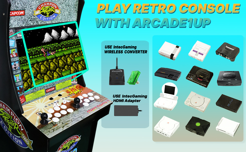 switch fighting for Arcade1Up Cabinet