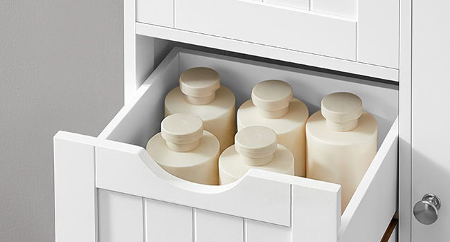 Bathroom Floor Storage Cabinet